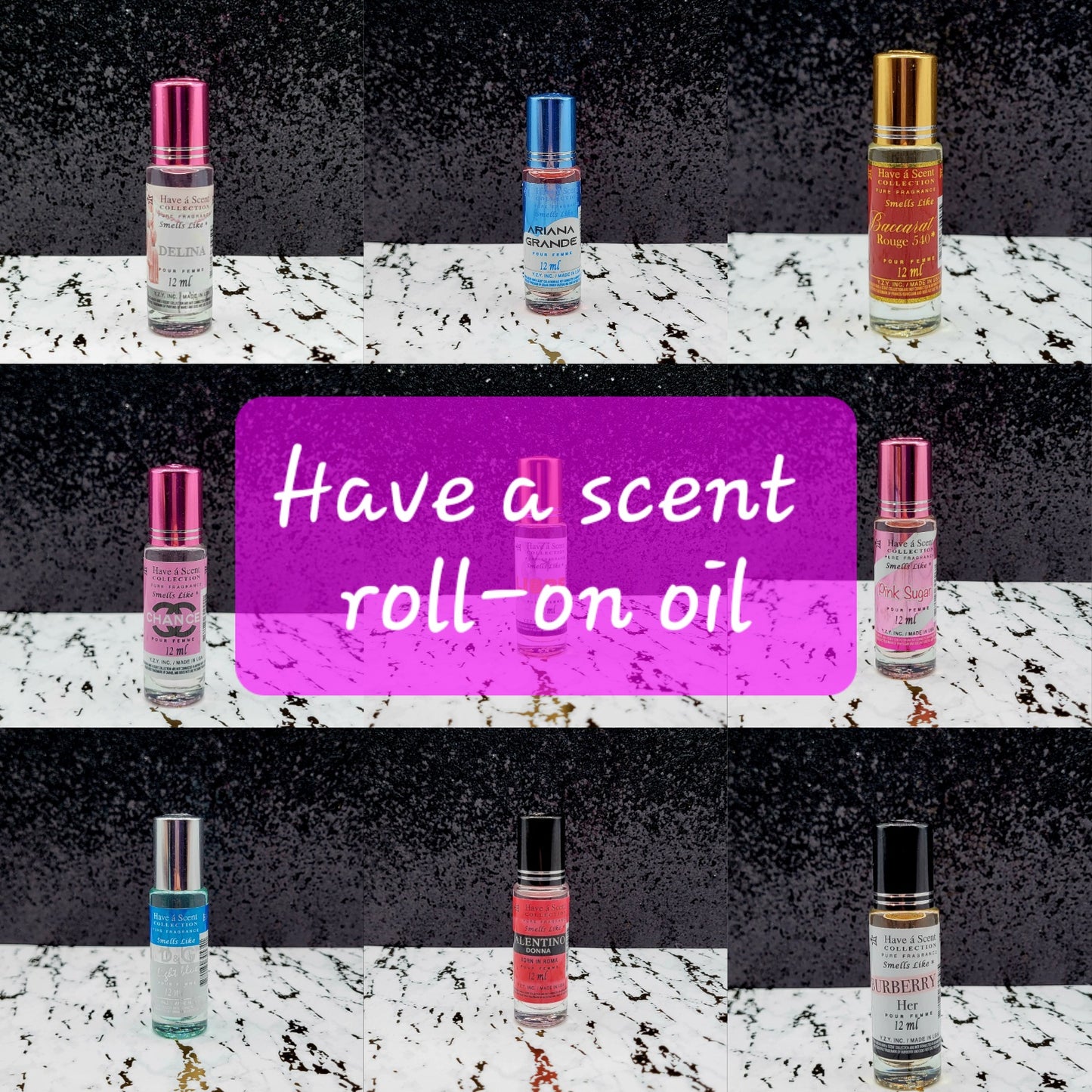 Have a scent inspired by roll-on oils.