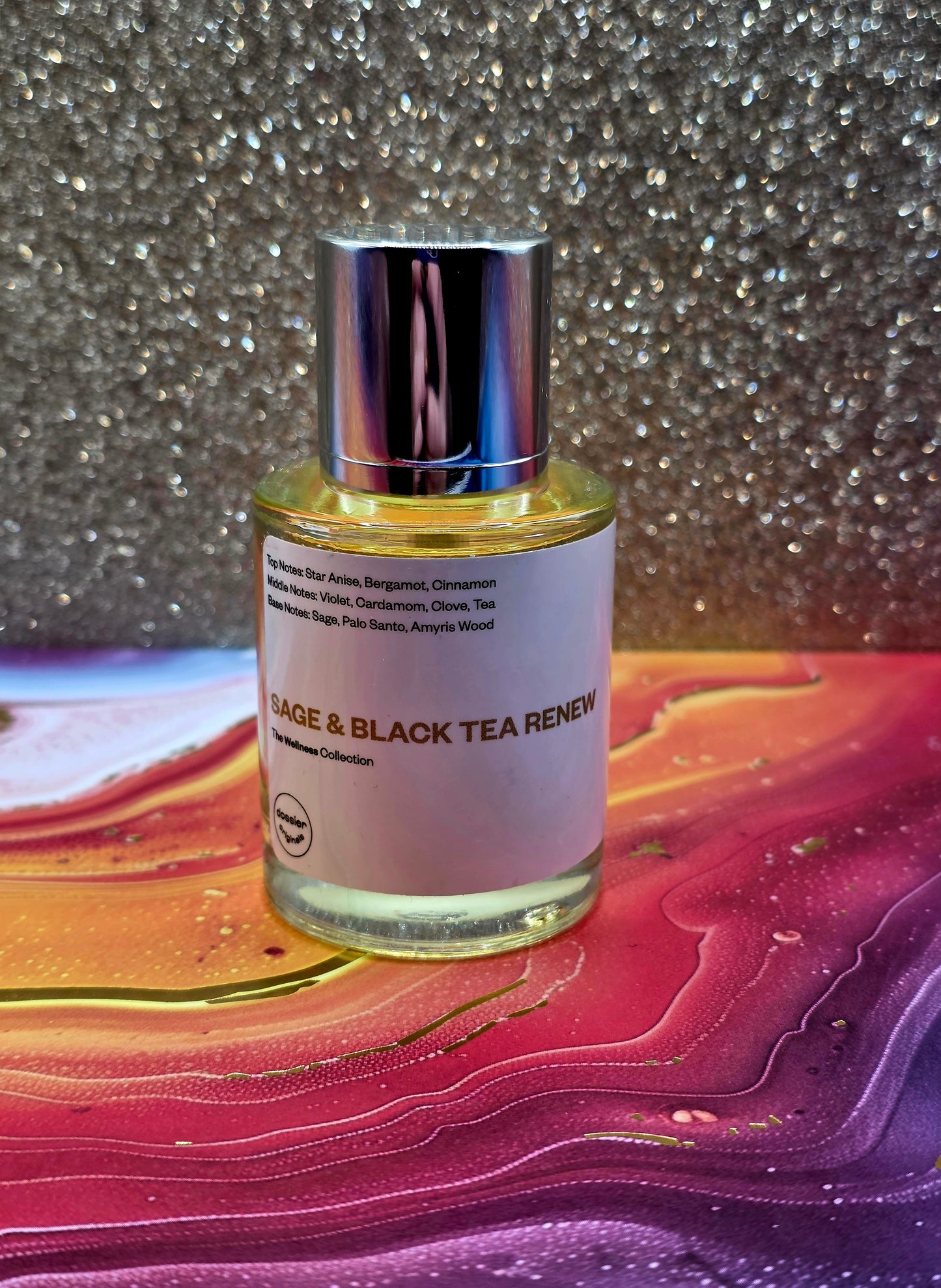 Dossier Sage & Black Tea Renew EDP