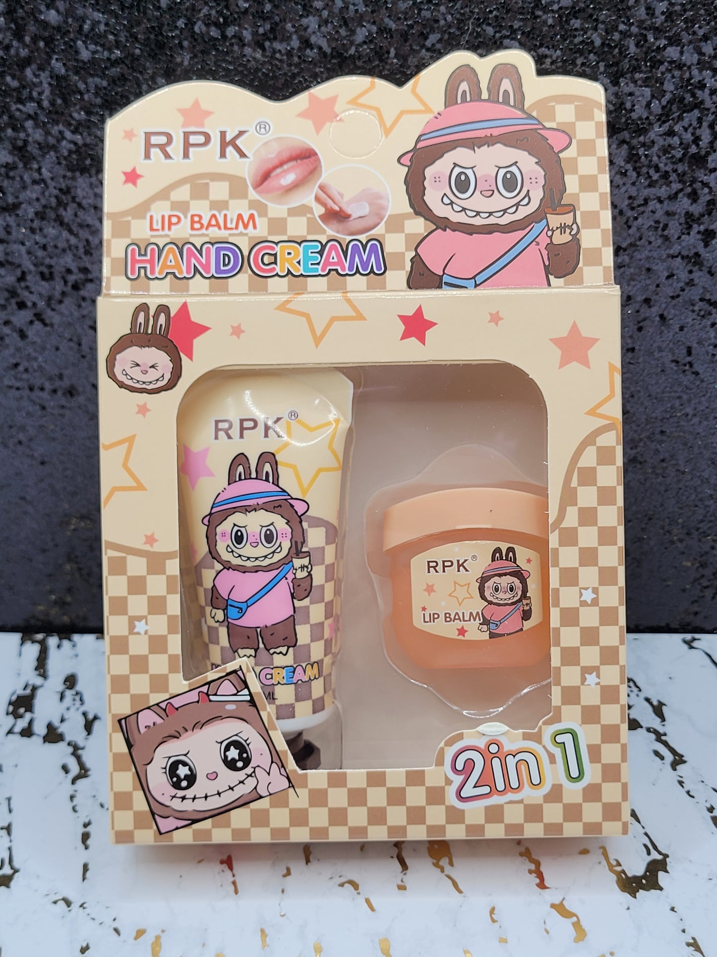 Little Monster Lip Balm and Hand Cream
