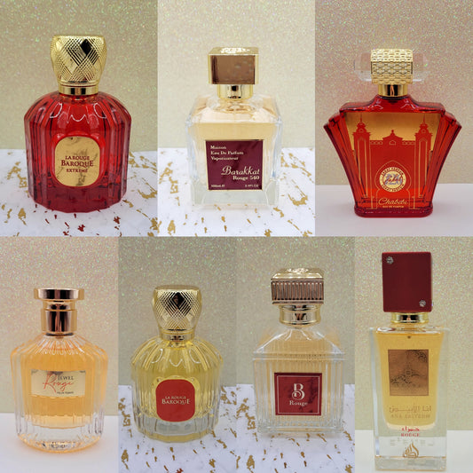 Rouge Rouge Rouge decants bundle 3-5 decants